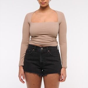 curve love jean shorts